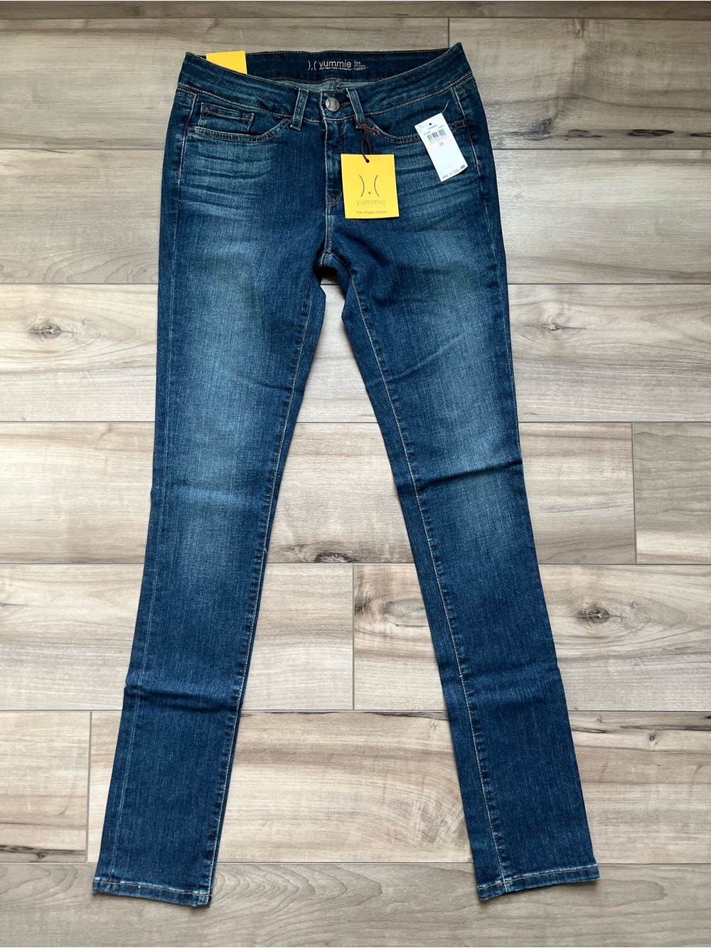 Yummie by Heather Thomson JY7-002 Slim Straight Jeans NWT Size 28